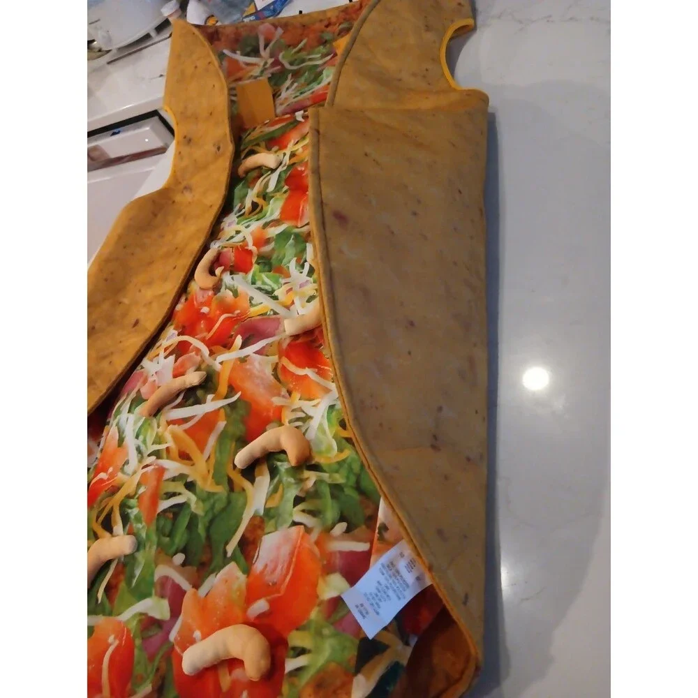 Adult Taco Halloween Costume One Size -Fits Most Hyde & EEK! Boutique Target EUC - Picture 5 of 11
